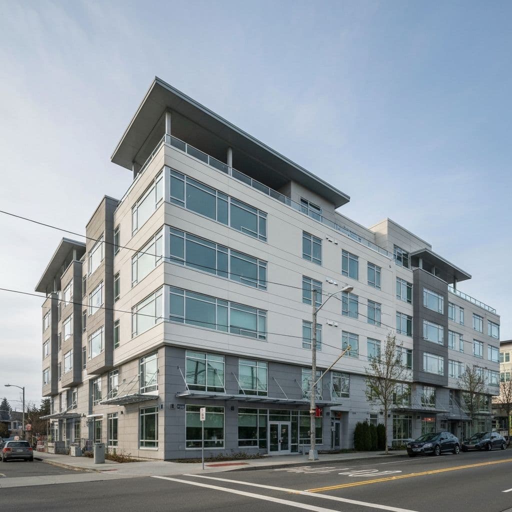 The Gateway Buildings — completed painting project in Esquimalt, BC